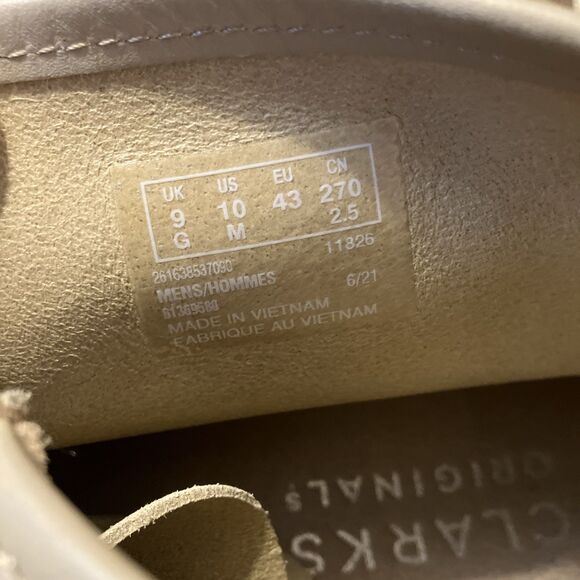 Clarks Originals Caravan Maple Suede Moc Toe Chukka Boots Men Sz 10 M main image 6